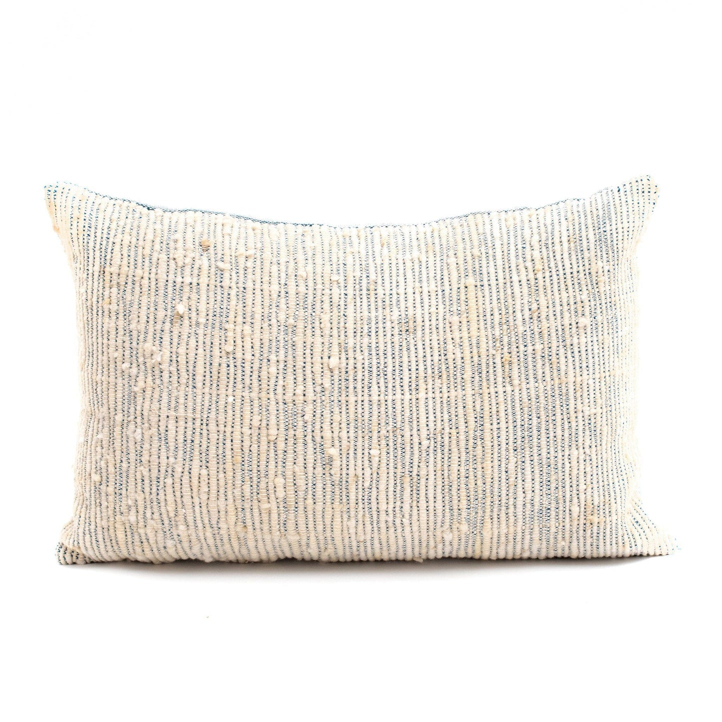Chunky Lumbar Pillow Lumbar Pillows Azulina Home Light Blue