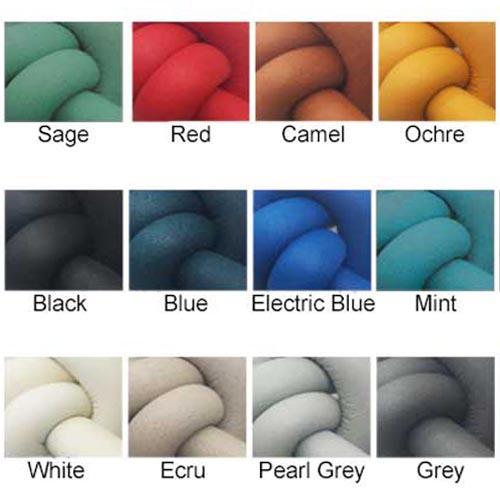 Canapa HC3 Round 8.6" Neoprene Rubber and Hemp Basket by Neo Design Italy