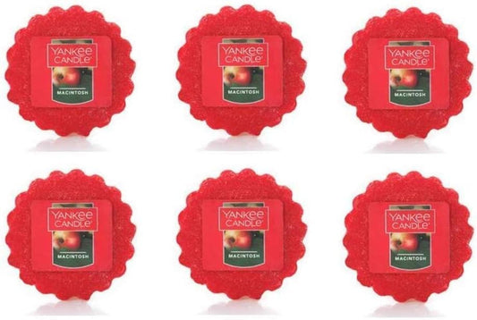 Candles, Tarts Wax Melts, Macintosh, Basic (Dimensions: 0.6" X 2.2")