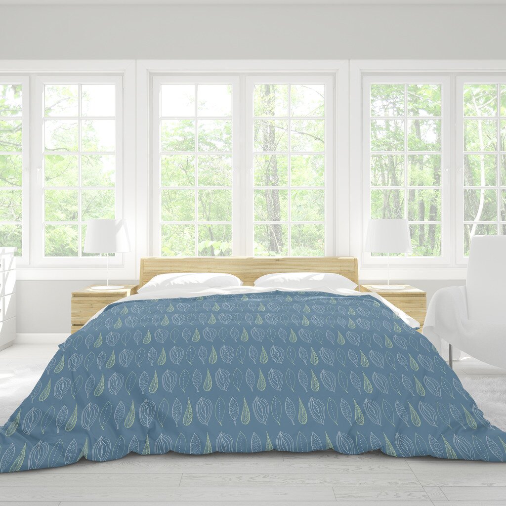 *NEW* Ultrasoft Lightweight Silky Smooth - Calming Blue Duvet Cover