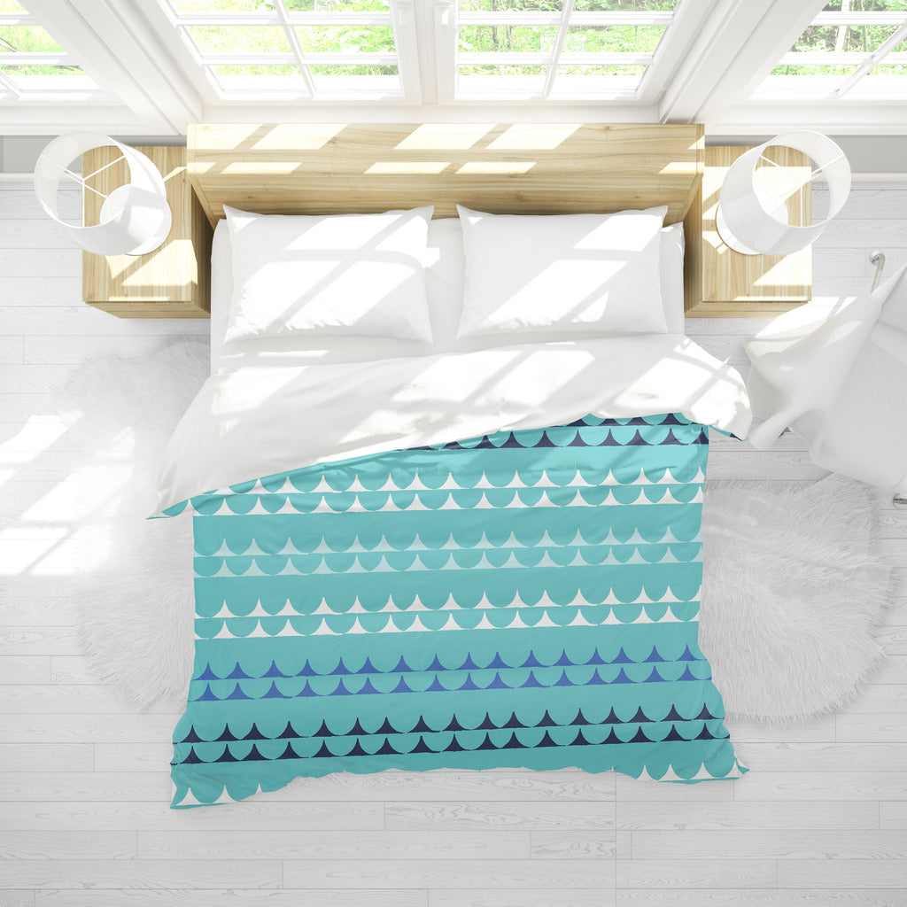 *NEW* Ultrasoft Lightweight Silky Smooth - Blue Lake Duvet Cover