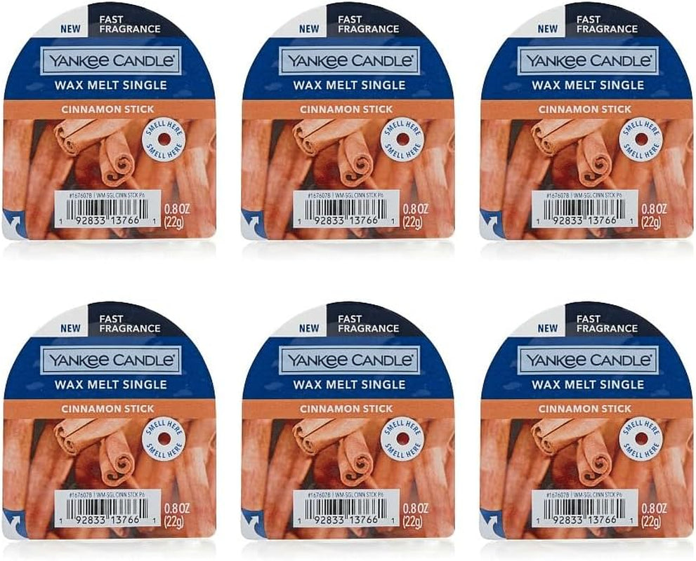 Yankee Candle Pack of 6 Crisp Fall Night Tarts Wax Melt Singles Home & Garden > Decor > Home Fragrances > Wax Tarts Yankee Candle Cinnamon Stick