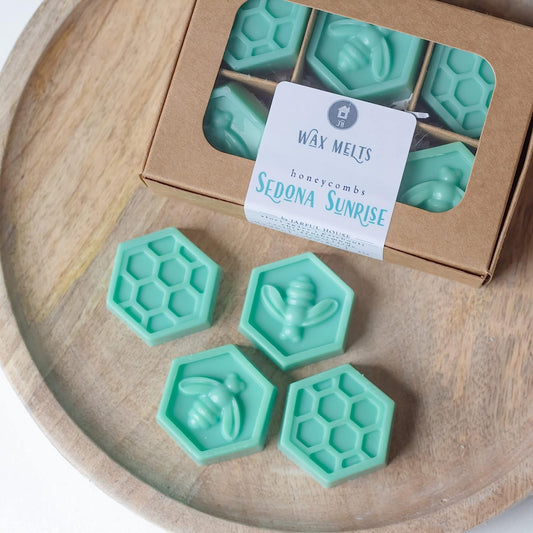 Sedona Sunrise Scented Wax Melts | Strong Scent Coconut Tarts Cactus Flower + Jade + Aloe + Agave | Arizona Lover Gift