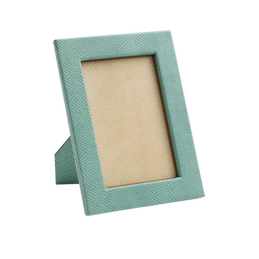 Snakeskin 4" x 6" Picture Frame in Mist - 1 Each