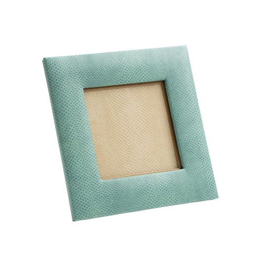 Snakeskin 4" Square Picture Frame in Mist - 1 Each