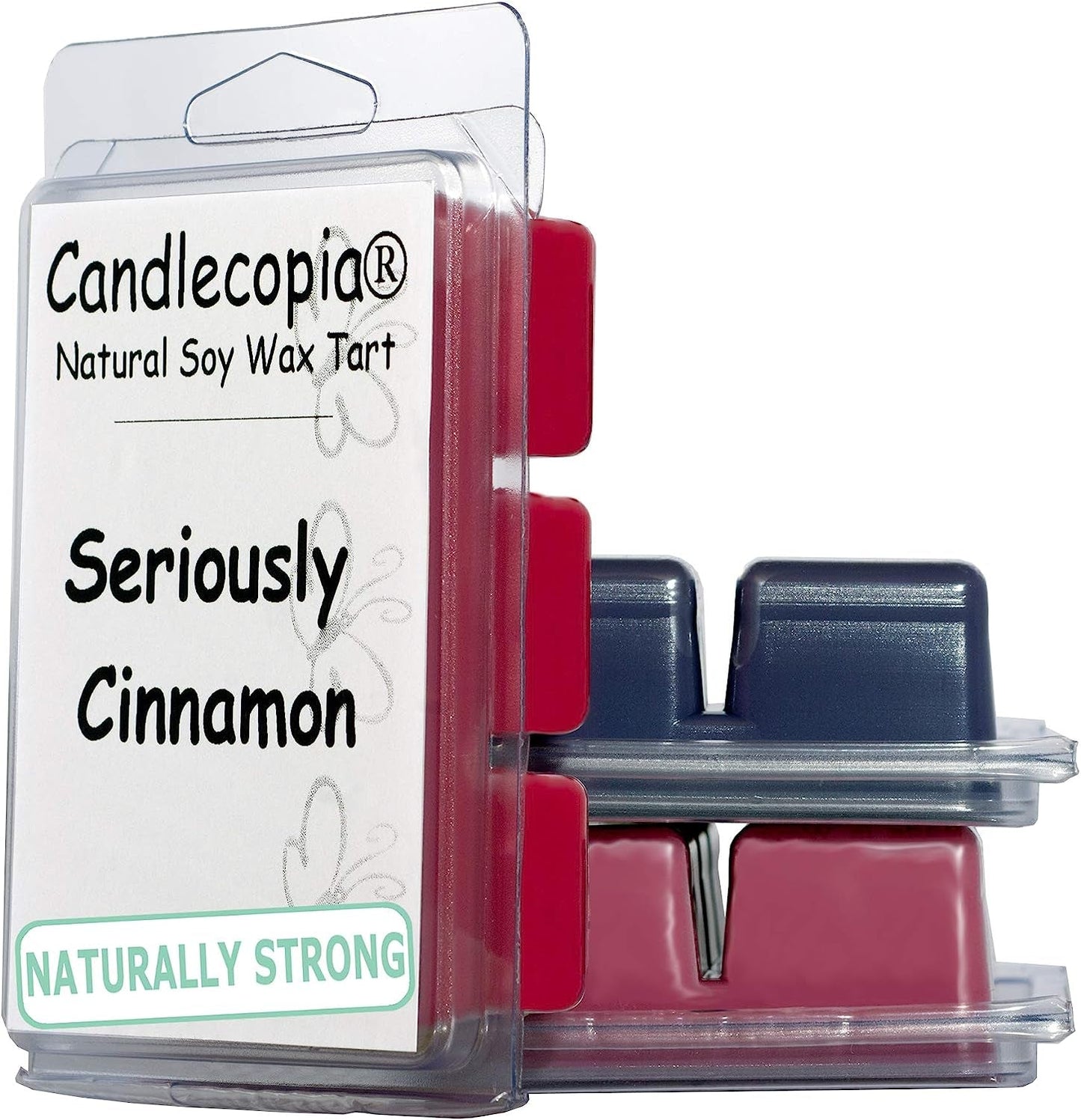 Candlecopia Sweet Patchouli, Indian Sandalwood and Egyptian Amber Strongly Scented Hand Poured Vegan Wax Melts, 18 Scented Wax Cubes, 9.6 Ounces in 3 X 6-Packs Home & Garden > Decor > Home Fragrances > Wax Tarts Candlecopia Berry Cinnamon