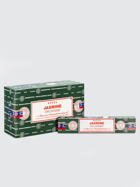 Satya Incense Sticks 15g Pack of 12 - Jasmine