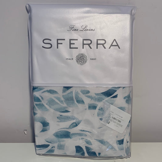 SFERRA Azure Standard Sham 26x26 Aquamarine Euro