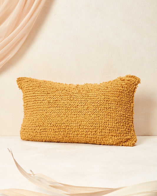 Minna Cloud Lumbar Pillow - Goldenrod Pillows Minna