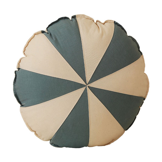 Round Patchwork Pillow