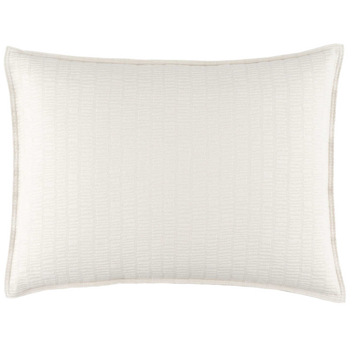 Roark Plaster Matelasse Sham Bedding Standard