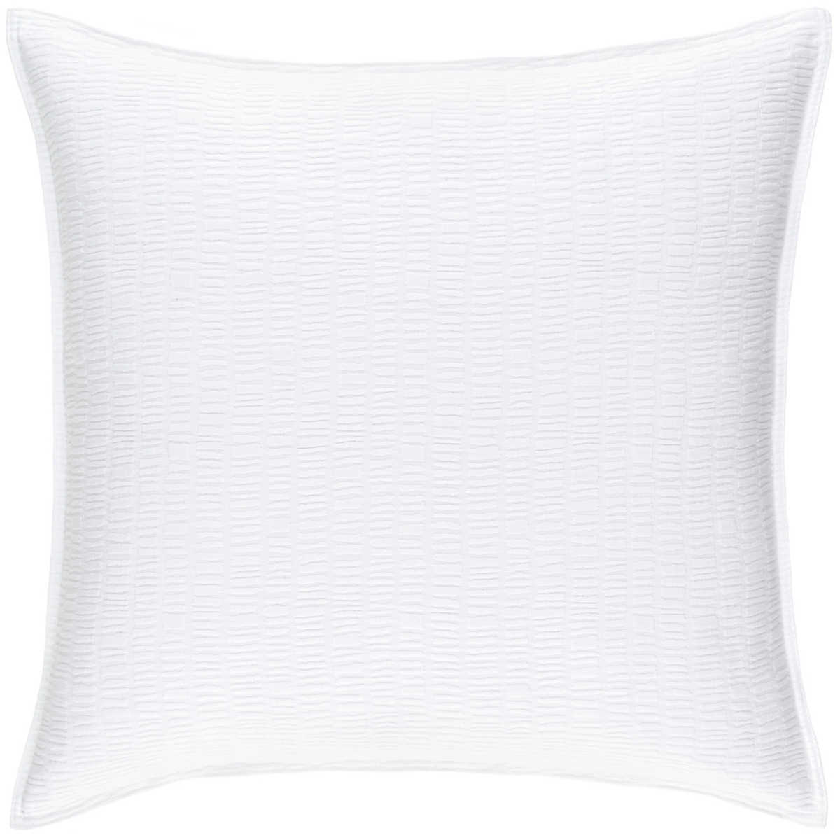 Roark White Matelasse Sham Bedding Euro