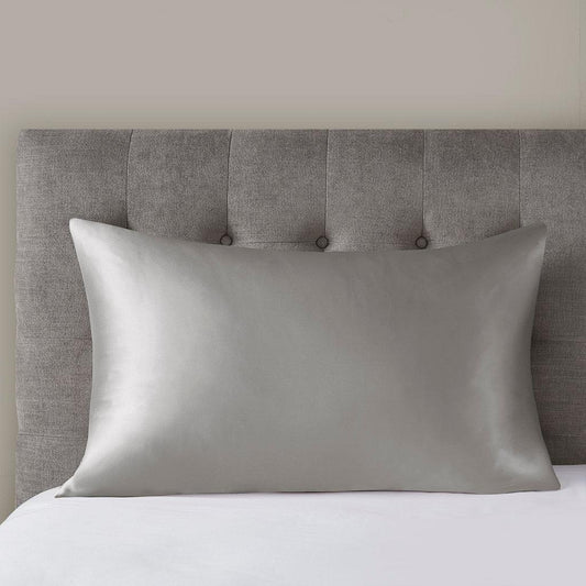 Silk Standard Pillowcase Gray