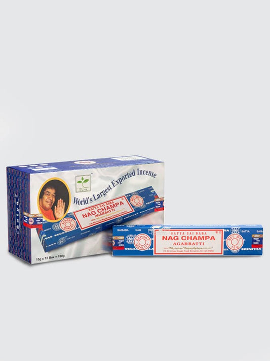 Satya Incense Sticks 15g Pack of 12 - Nag Champa