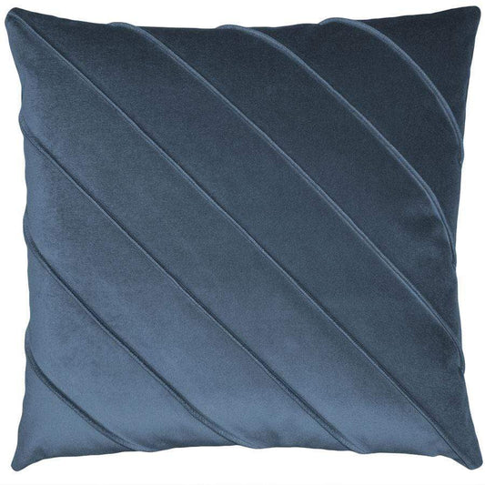 Square Feathers Briar Velvet Pillow - Harbor Pillows