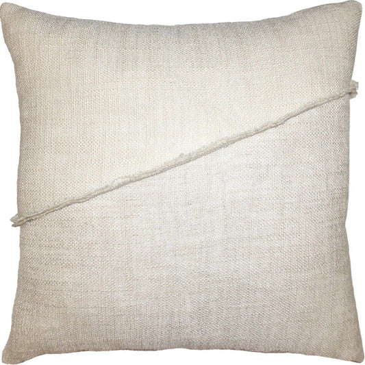 Square Feathers Home Hopsack Tilted Pillow Pillows