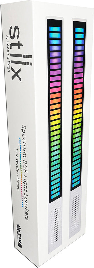 Stiix Spectrum RGB Light Speakers with True Wireless Stereo