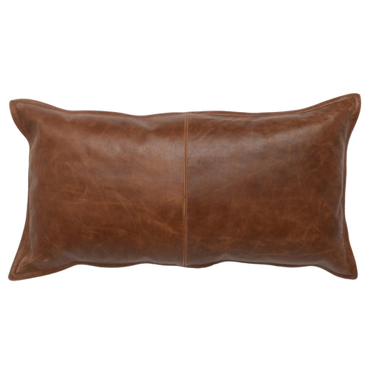 SLD Leather Kona Brown Pillow