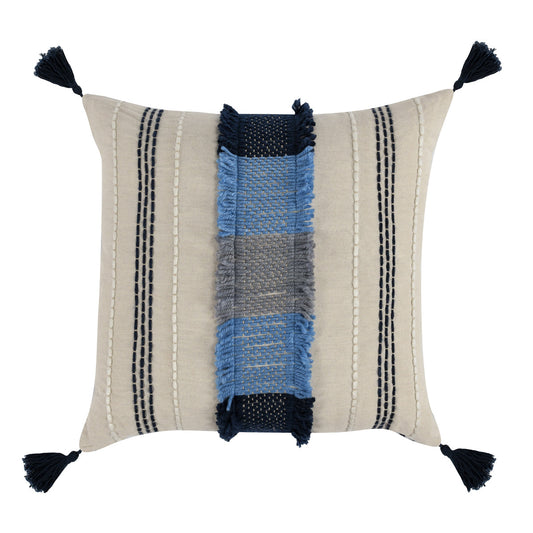 Ad Toya Natural/Ivory 22x22 Pillow - Set of 2
