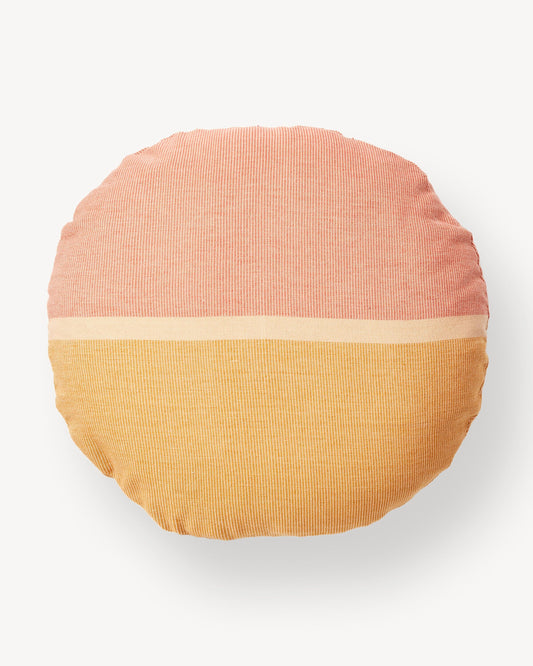 Valley Round Throw Pillow Throw Pillows Minna Bloom