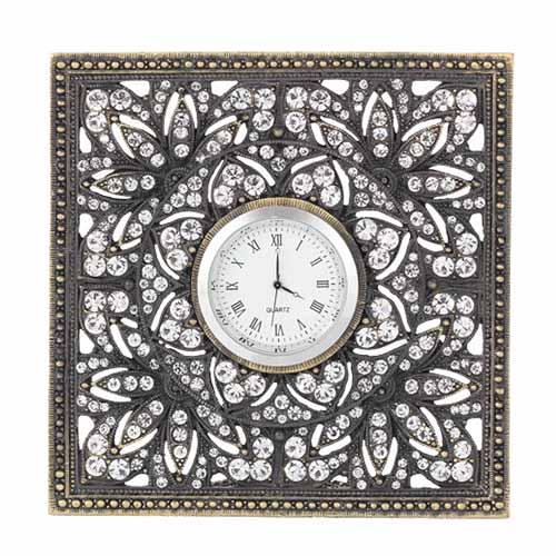 Windsor Bronze Desk Clock by Olivia Riegel