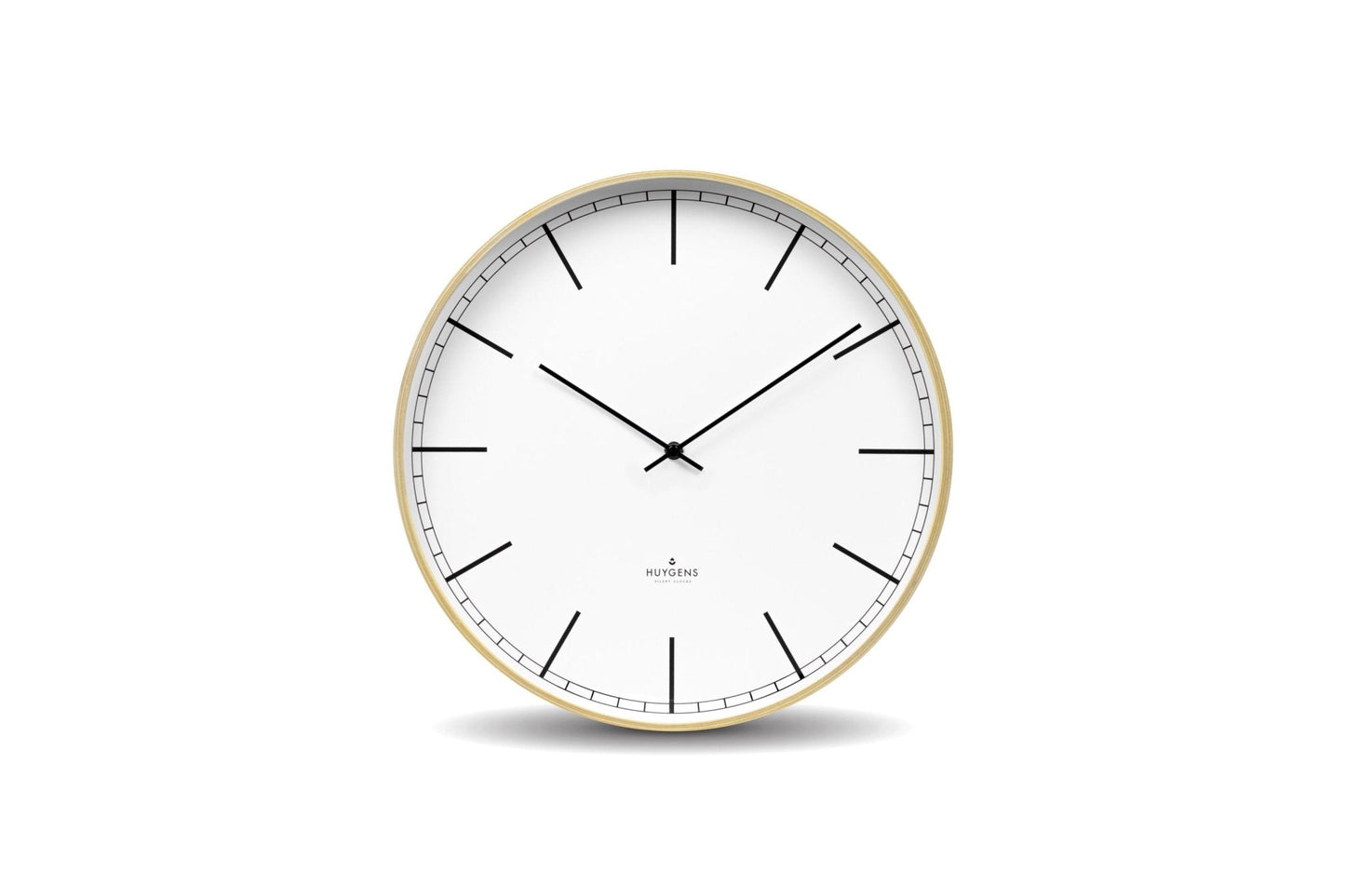 Wood35 Wall Clock - Pine Wood