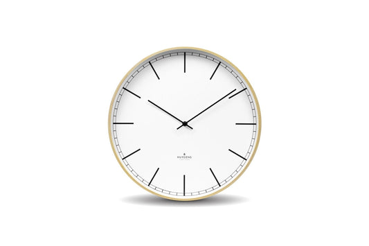 Wood35 Wall Clock - Pine Wood